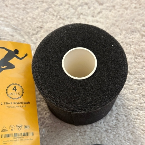 Dimora Black Pre-Wrap & Athletic Tape Bundle - Picture 5 of 9